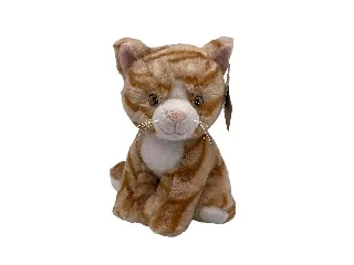 Plüss cica 20 cm - vörös