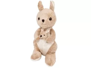 Plüss kenguru, 25 cm