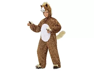 Plüss ló jelmez 113 cm-es