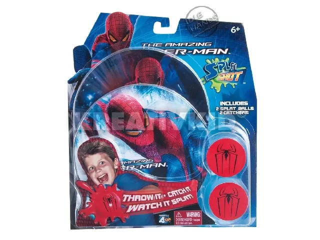 Pókember Dobós-Elkapós játék (2 db tárcsa + 2 db labda)