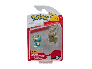 Pokemon 2 db-os Mini figura Axew & Froakie
