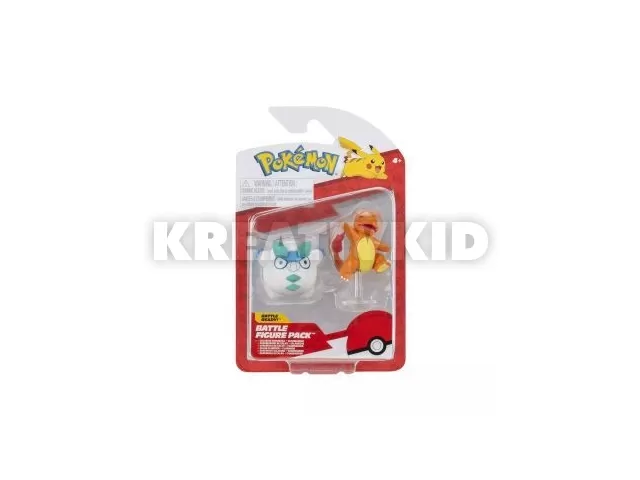 Pokémon: 2 db-os figura csomag - Galarian Darumaka, Charmander