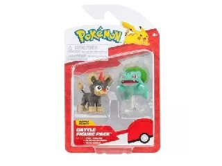 Pokémon: 2 db-os figura csomag - Litleo, Bulbasaur