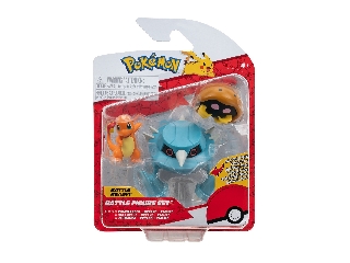 Pokémon 3 db-os figura csomag - Kabuto, Charmander,  Metang