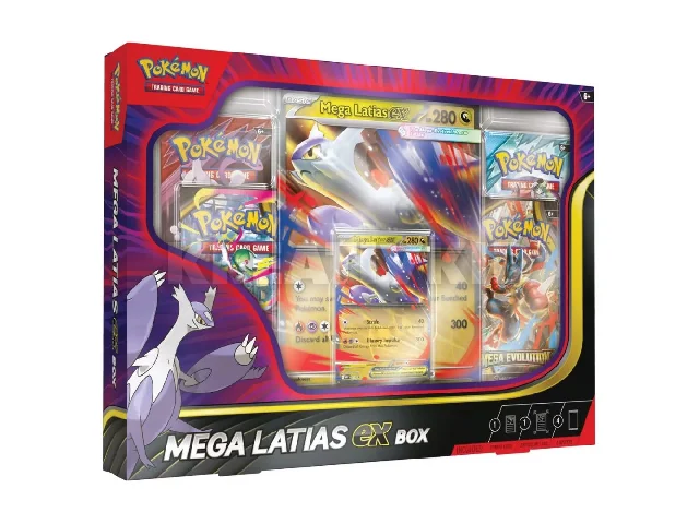 Pokémon kártya Mega Latias ex Box