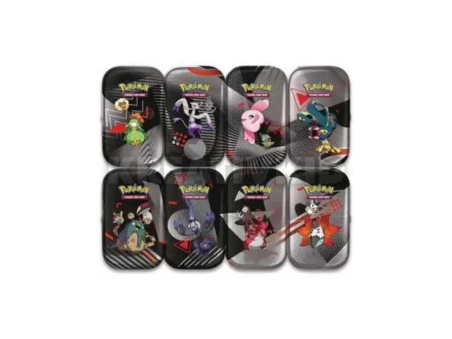 Pokemon: Mini fémdoboz Pokémon Scarlet & Violet TCG termékekkel