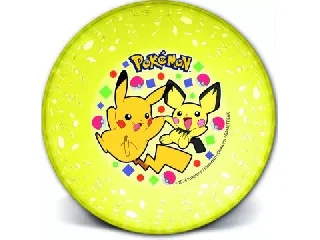 POKEMON: műanyag mélytányér sárga