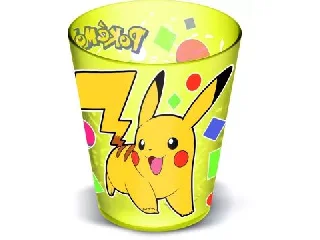 POKEMON: műanyag pohár sárga - 285 ml