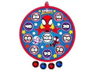 Póki mintájú labda-darts játék