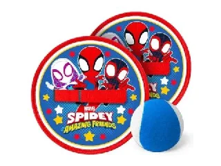 Póki mintájú tépőzáras labda-elkapó játék