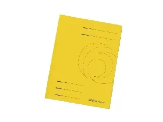 Pólyásdosszié A4 Recycling sárga