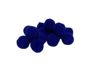 Pom-pon 10mm 100db/csomag sötétkék