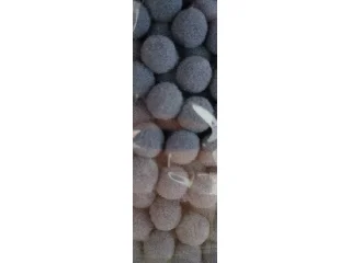 Pom-pon 10mm 100db/csomag sötétszürke