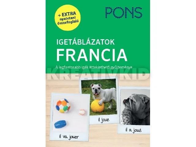 PONS IGETÁBLÁZATOK FRANCIA (3. ÚJ, JAV. KIADÁS)