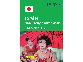 PONS JAPÁN NYELVKÖNYV KEZDŐKNEK + ONLINE LETÖLTHETŐ HANGANYAG