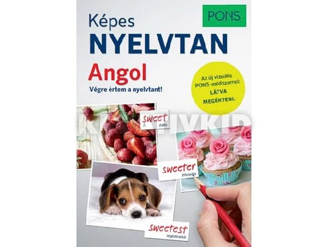 PONS KÉPES NYELVTAN - ANGOL - VÉGRE ÉRTEM A NYELVTANT!