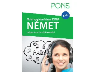 PONS MOBIL NYELVTANFOLYAM - NÉMET EXTRA (KÖNYV + CD)