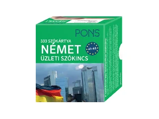 PONS SZÓKÁRTYÁK - NÉMET ÜZLETI SZÓKINCS