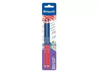 Postairón piros/kék vastag, trió, 2 db/bliszter