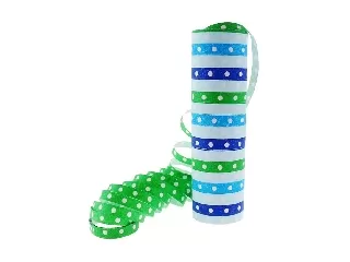 Pöttyös Szerpentin, kék- 18db