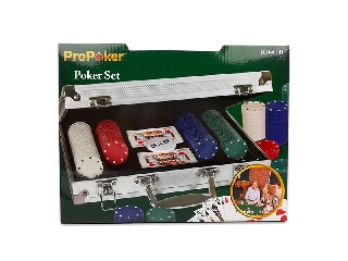 ProPoker 200: Póker készlet Alumínium táskában - DVD-vel