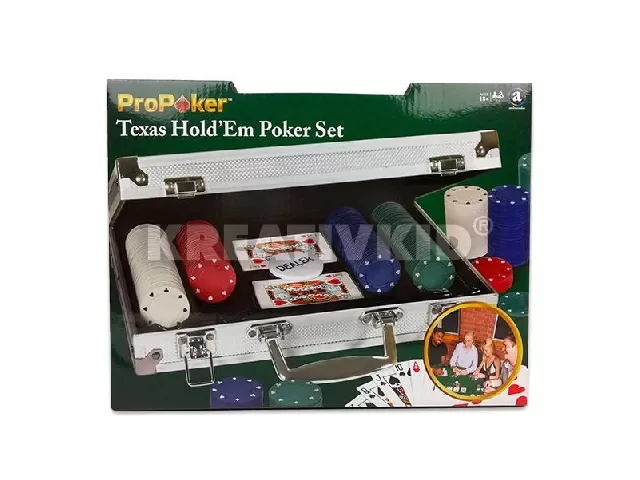 ProPoker készlet 200 db-os - aluminium táskában