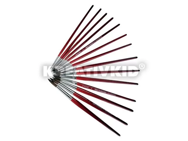 Pulse kerek fa ecset - no. 1