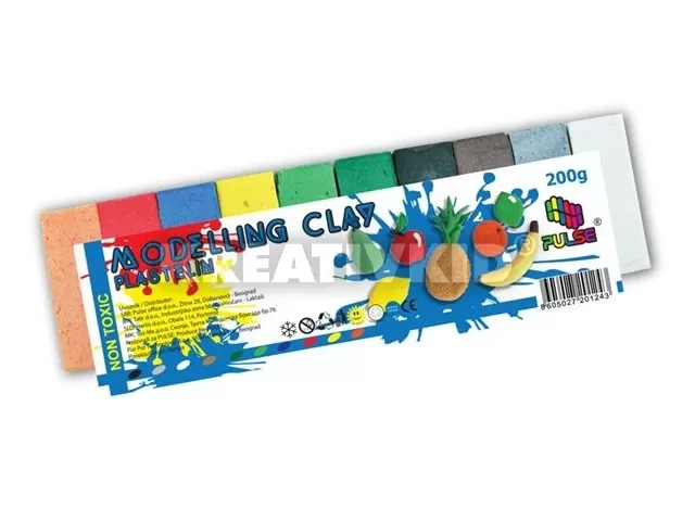 Pulse színes gyurmaszett 200 g