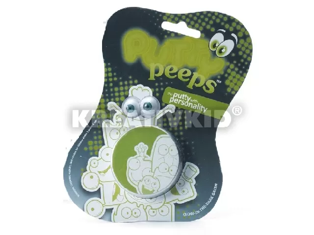 Putty gyurma intelligens sötétben zölden világító gyurma