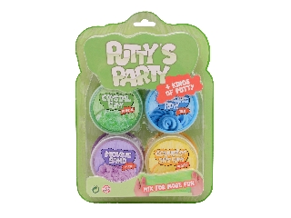 Putty party - 4 féle anyag egy csomagban