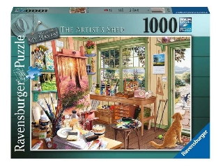 Puzzle 1000 db - A művész szekrénye