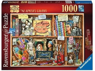 Puzzle 1000 db - A művész szekrénye