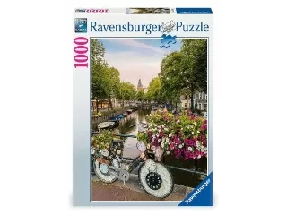 Puzzle 1000 db - Biciklik Amszterdamban