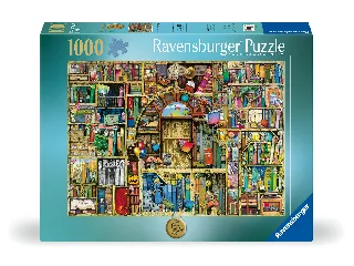 Puzzle 1000 db - Bizarr könyvesbolt