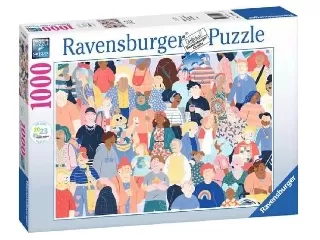 Puzzle 1000 db - Emberek