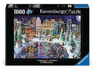 Puzzle 1000 db - Kanadai fények