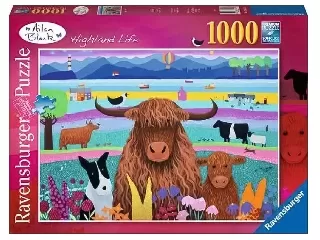 Puzzle 1000 db - Magasföld
