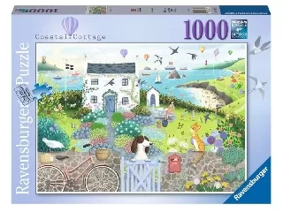 Puzzle 1000 db - Parti házikó