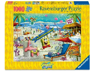 Puzzle 1000 db - SpongyaBob