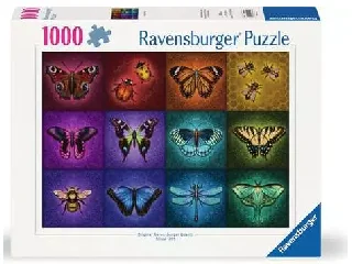 Puzzle 1000 db - Szárnyas rovarok