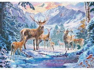 Puzzle 1000 db - Szarvascsorda