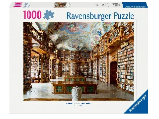 Puzzle 1000 db - Szent Flórián könyvtár