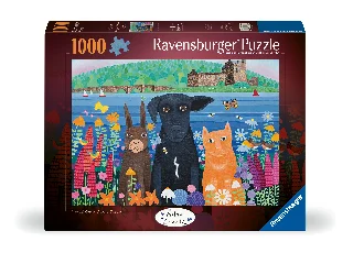 Puzzle 1000 db - Szórakozás az Eileen Doan kastélyban