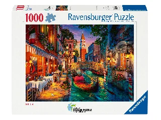 Puzzle 1000 db - Velence, hajókázás