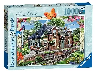 Puzzle 1000 db - Vidéki házikó