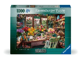 Puzzle 1000 db - Virágkötő műhely
