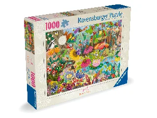 Puzzle 1000 db - Virágos kert