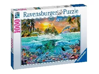 Puzzle 1000 db - Vízalatti sziget