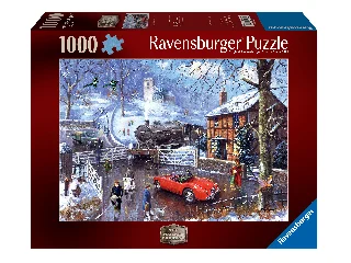 Puzzle 1000 db - Vonatállomás