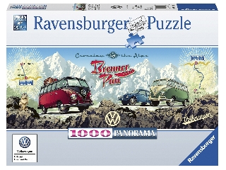 Puzzle 1000 db - VW kisbuszok